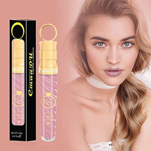 Conjunto de Lip Lip Lip Sexy Fread Liner Nonces impermeabilizações brilho lábio lábio de lábio de longa duração Lipstick