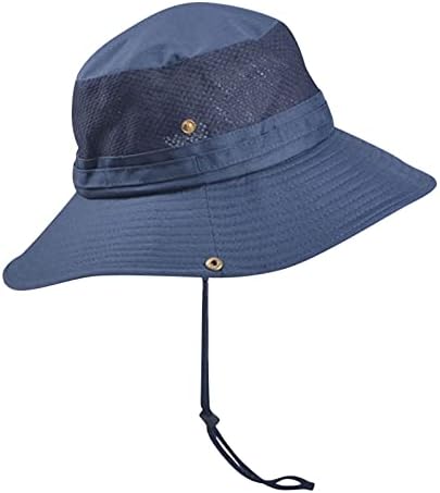 Chapéus ocidentais para mulheres Modendo os chapéus de pescadores ajustáveis ​​chapéus de fazenda chapéu de rancho