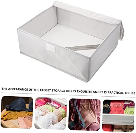Caixas de armazenamento de roupas íntimas de roupas íntimas Zerodeko para roupas Organizador dobrável Organizador de roupas