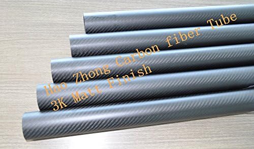 Acessórios para Hockus 1pc 19mm x 17mm x 500mm Tubo de fibra de carbono / lança de cauda / tubo de cauda 3K Surface