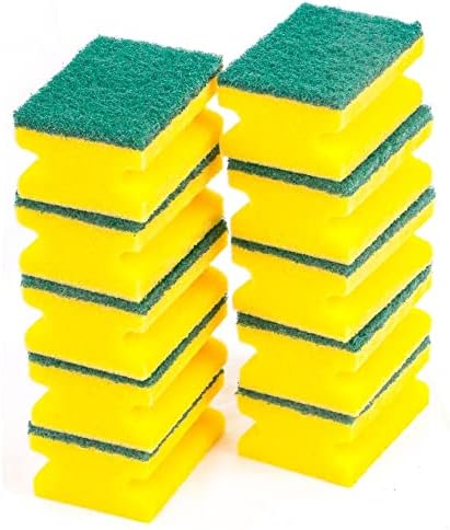Vhd Easy Gake Buil Saver Scrub Sponges, para lavar pratos e limpar a cozinha, para todas as superfícies, 10 peças esfregam esponjas