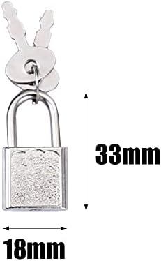 10pcs mini diário fofo cadeado minúsculas pequenas fechaduras de bagagem com chaves para caixas de jóias Decor Backpack