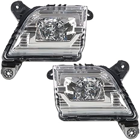 SILSCVTT 2PCS LUZES DE NÓPELA LED Substituição de montagem para 2019 2020 2021 Chevy Silverado 1500 lente transparente com