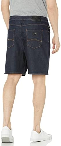 A | X Armani Exchange Men's Drawstring elástico shorts jeans