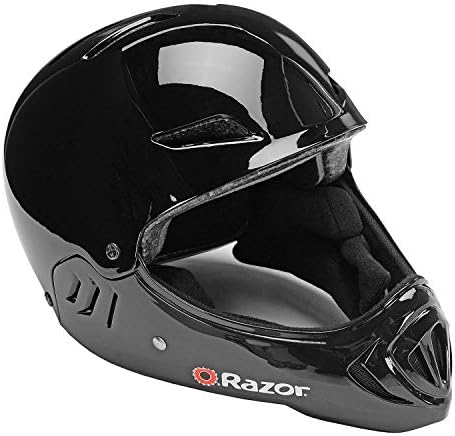 Capacete de rosto cheio de criança barbear