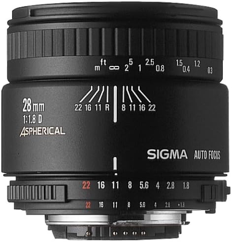 Sigma 28mm F1.8 II lente asférica para a câmera Nikon-AF