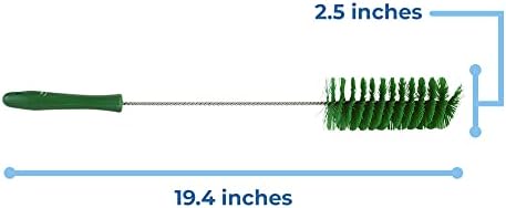 Vikan, escova de tubo verde, 2,4 , pp/pbt, 5370