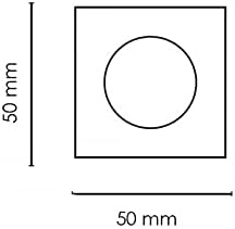 Módulo de LEDs fino de iluminação de bot 10W 230V 1000lm de altura - 4000 ° K Luce Neutr