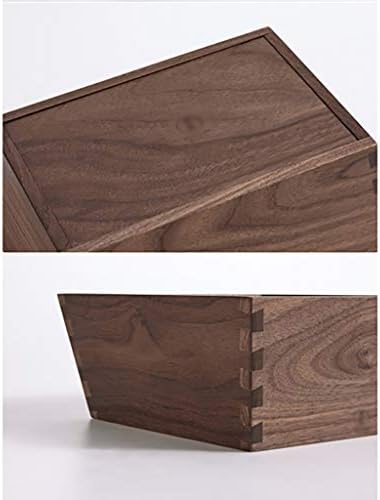 Desktop Sundries Storage Box Box Box Caixa de frutas Caixa de cauda de cauda de madeira de madeira 2 Tamanhos