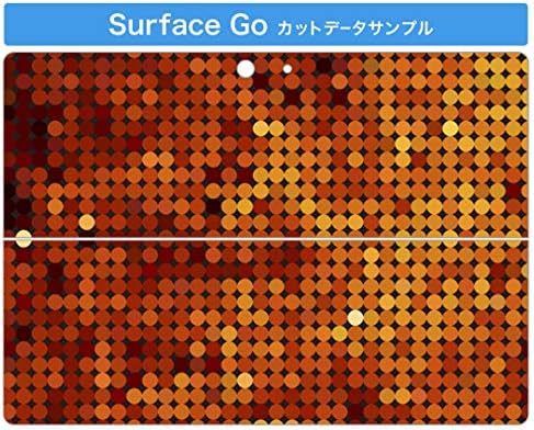 capa de decalque igsticker para o Microsoft Surface Go/Go 2 Ultra Thin Protective Body Skins 001947 Goldura de ouro