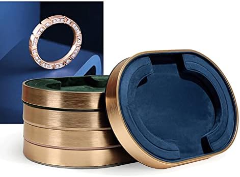 DLVKHKL Bandeja de jóias de colar de anel de metal da bandeja de jóias Vandeia de jóias Receba Spot de bandeja de jóias 20,5 * 30 * 3cm