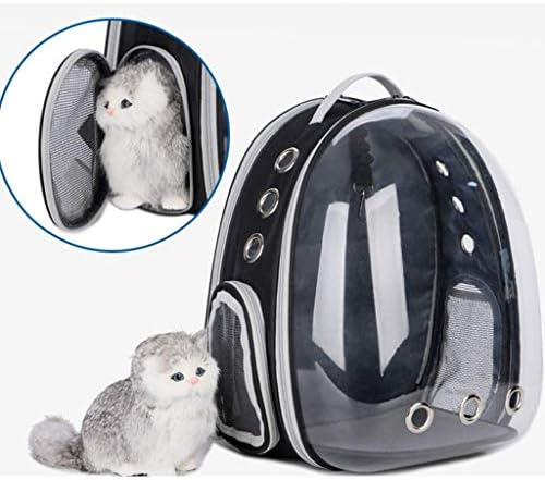 Bolsa de animais de estimação SCDCWW - Mochila da transportadora de animais, mochila espacial para gatos e / ou viagens, caminhadas, uso ao ar livre