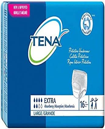 Roupa íntima protetora de tena extra, x-grande, 12 contagem