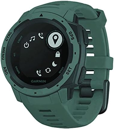 Banda de substituição Compatível com instinto de Garmin, Smartwatch Acessório Pulseiro de silicone suave Strap para Garmin