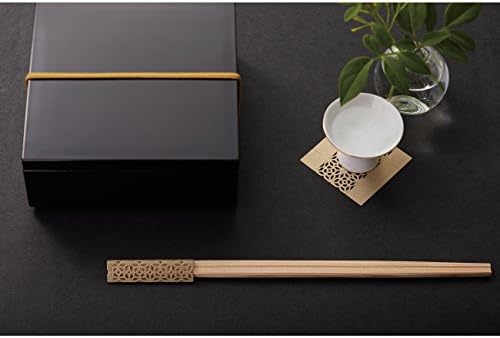 Cohana HD-906-WWW Chopsticks REST, CHAPETICKS decoração, Hanayagi, White, conjunto de 5, pauzinhos de Ryukyu incluídos