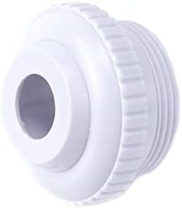 FAOTUP 2PCS PVC White Direcional Flow Eye Inlet Jet, Abertura de entrada de fluxo direcional, Apertura de 0,74/1,33 , 2,36 × 2,36 × 1,53 polegadas
