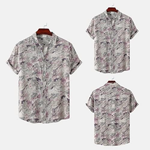 Camisetas de manga curta de xiloccer masculino masculino de manga curta Melhores camisas havaianas para homens para homens camisas de manga curta