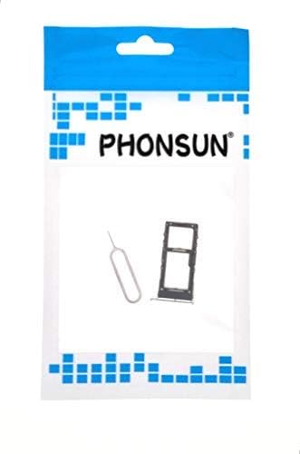 Bandeja de cartão SIM de substituição de phonsun para Samsung Note 10 Plus N975U SIM SIM - AURA BLACK