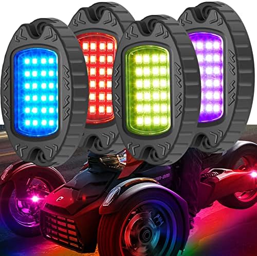 Otomo 4Pods RGB LED ROCK NEON SUBSGURS KIT