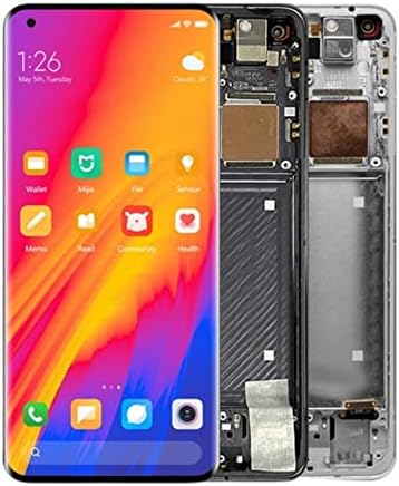 Tela de exibição Showgood para Xiaomi Mi 11 Ultra M2102K1G LCD Display Touch Digital Touch Tela com quadro para Mi 11 Ultra