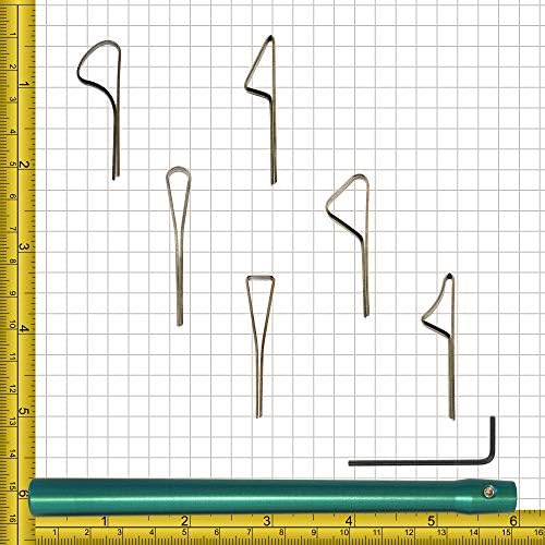 Conjunto de loop de corte padrão glíptico com alça a