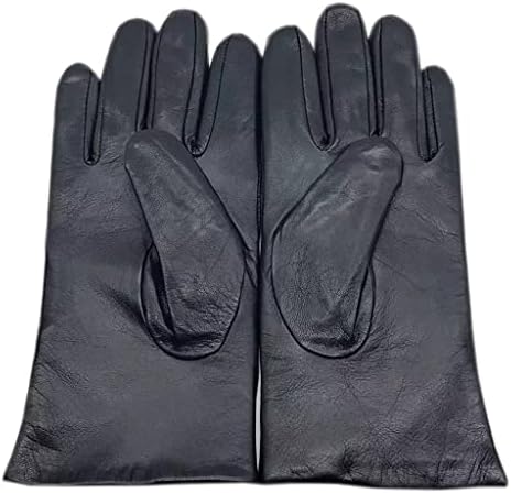 N/A Winter Homem luvas de pulso masculino de outono preto Automito espessado Luvas de equitação ao ar livre Presente à prova de frio masculino