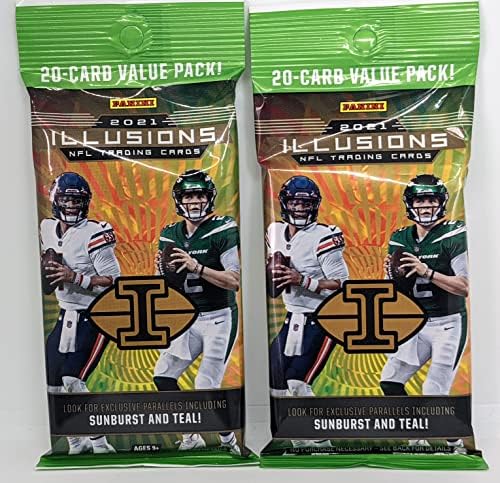 Emparelhar 2021 Panini Illusions NFL Football Value Fat Packs