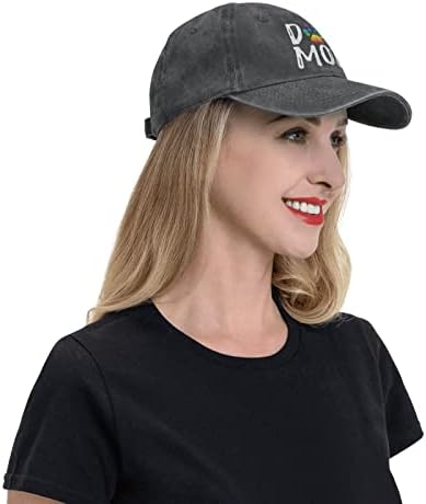 Waldeal Dog Mom Hat para Womens, Chapéus de Pride Cap Lgbt Rainbow Cap ajustável Capinho de beisebol