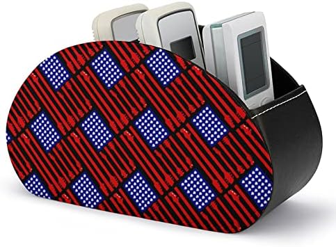 Caixa de armazenamento de controle remoto da bandeira americana Americana