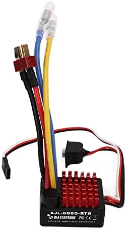 MOUDOAUER IMPRESSO IMPRESÍVEL 60A PRINUCO ESC MOLENTE DE VELOCIDADE ELÉTRICA PARA 1/10 MODELOS DE CAR