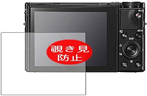 Protetor de tela de privacidade do Synvy, compatível com a Sony Cyber-shot DSC-RX100 Anti-Spy Film Protectors [não temperado]