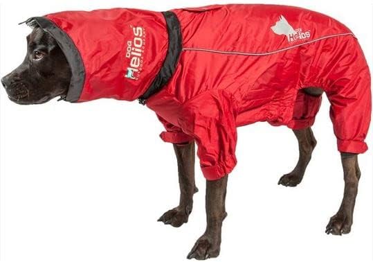Doghelios 'Weather-King' à prova d'água e isolável e isolável, com uma jaqueta de cão de cachorro, com tecnologia de retenção