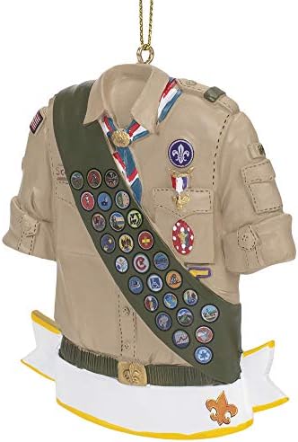 Kurt Adler BS2201 Eagle Scout Ornament for Personalization, de 3 polegadas de altura