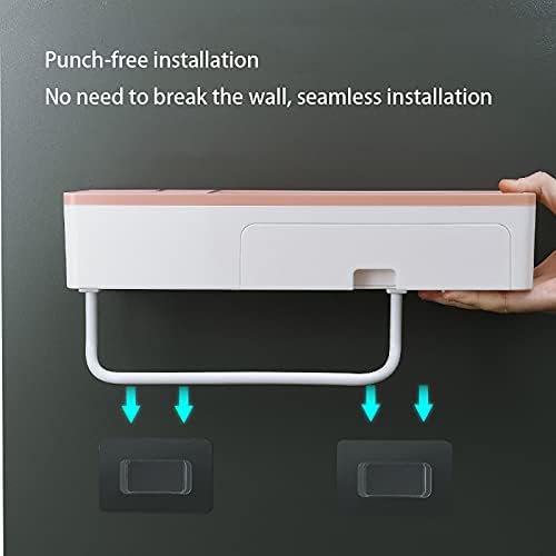 WXXGY Montou a parede prateleira de banheiro para o banheiro rack multifuncional rack com gaveta e barra de toalhas Instalação
