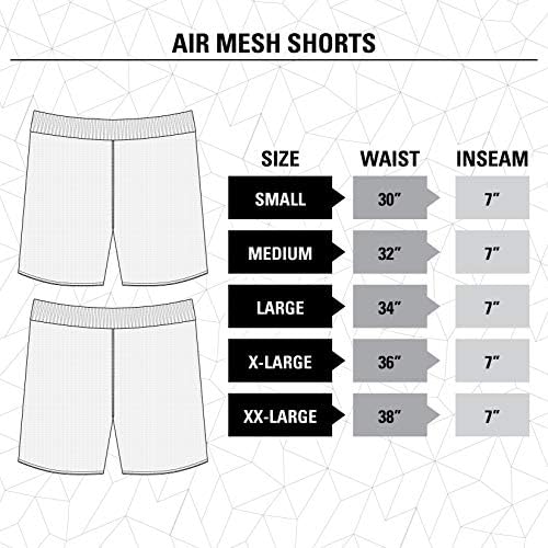 Calhoun NHL Men's Team Logo Air Mesh Shorts