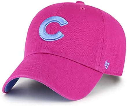 MLB Women's Ballpark Limpe o chapéu ajustável - orquídea
