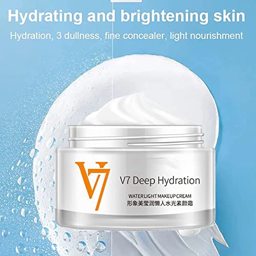 V7 Hidratação Deep Waterlight Creme, Creme hidratante de tom hidratante V7, creme de hidratação Deep V7, creme de toque hidratante