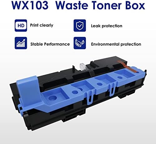 WX103 A4NN-WY3 A4NN-WY1 Substituição de caixa de toner residual compatível com WX-103 Recipiente de toner residual para
