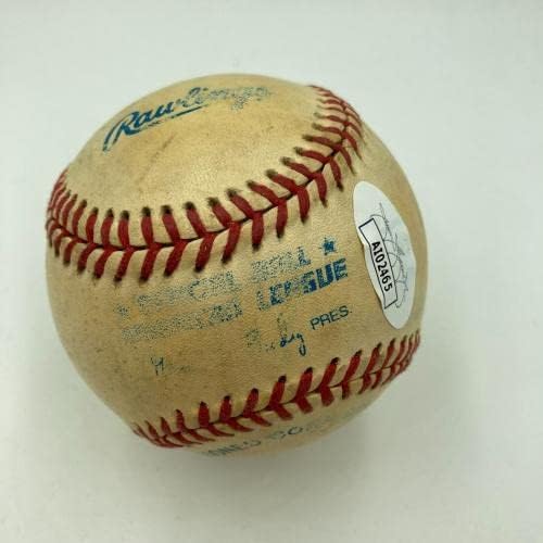 Lou Boudreau MVP 1948 assinou a Liga Americana de beisebol da Liga Americana JSA CoA - bolas de beisebol autografadas