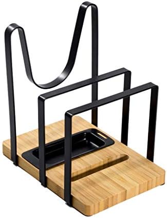 Pdgjg sentado grátis para punção de panela de panela rack de cozinha prateleira de corte de tábua de corte de tábua de tábua