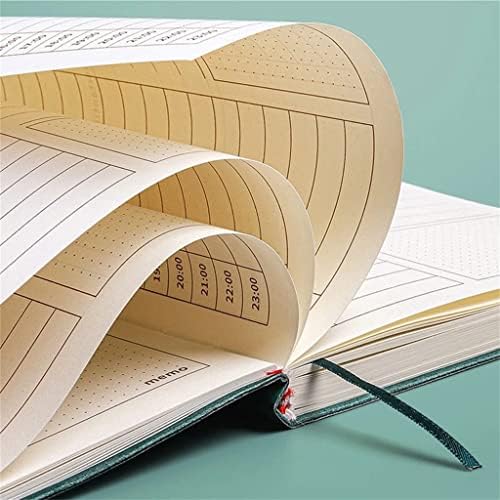 Trexd 2 peças Planejador diário 2021 A5 / A6 Lista de seleções para fazer a lista de notepad diário de notebook 200 páginas