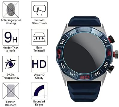 MIHEnce Compatível com Citizen CZ SMART PQ2 Screen Protector, 9H Filme de proteção contra vidro temperado anti-arranhão para CZ Smart PQ2 Hybrid Smartwatch