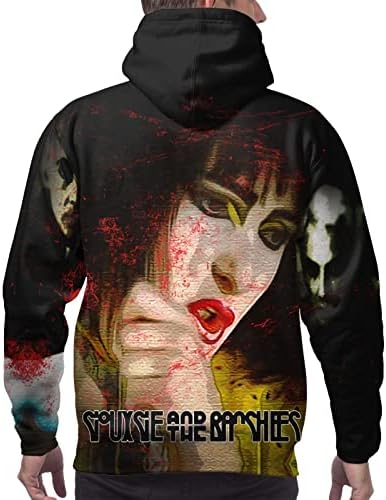 Buckderic Siouxsie e The Banshees Hoodie Exercício Casual Tops