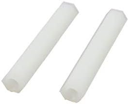 NOVO LON0167 40MM M3 FORME FEMANHO NYLON BRANCO PCB SPACER PILAR