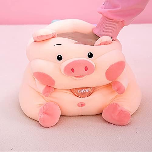 Niuniu papai porco voador de porco de pelúcia 12,6in travesseiro de brinquedo de pelúcia para crianças Kawaii Soft Cuddle Toy for Girls