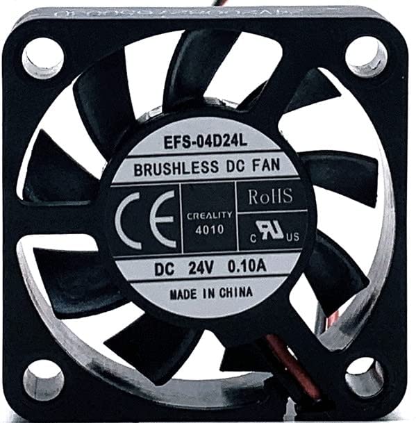 Para EFS-04D24L DC24V 0.10A 40 × 10mm de ventilador de resfriamento do inversor