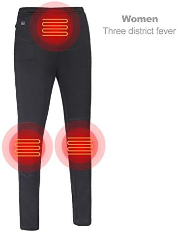 ROTEKT Aquecimento inteligente Sorto quente Coloque as pernas da cintura altas calças Slim USB carregando aquecimento do