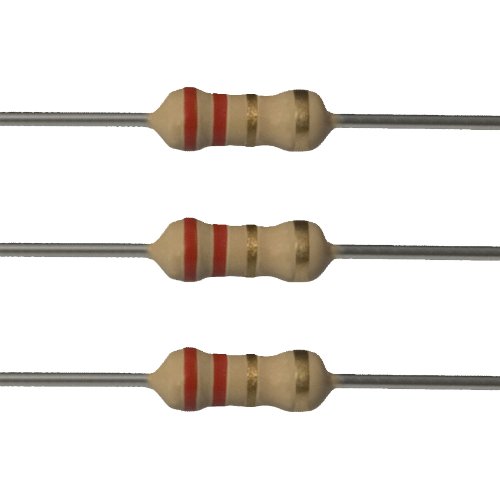 E-Projetos 25EP5142R20 2,2 ohm resistores, 1/4 W, 5%