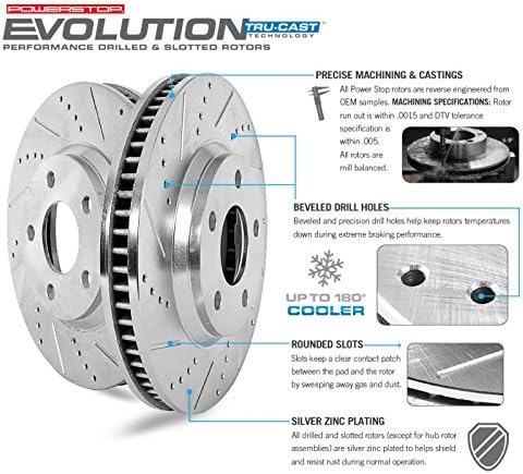 Power Stop Z23 Evolution Sport Brake Kit com pinças, frente