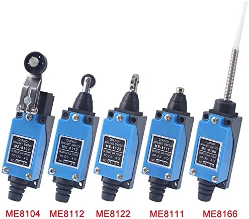 1PCS ME Série Limite interruptor rotativo rolo ajustável ME8108 ME8104 ME8107 ME8107 ME9101 ME8169 ME8122 ME8111